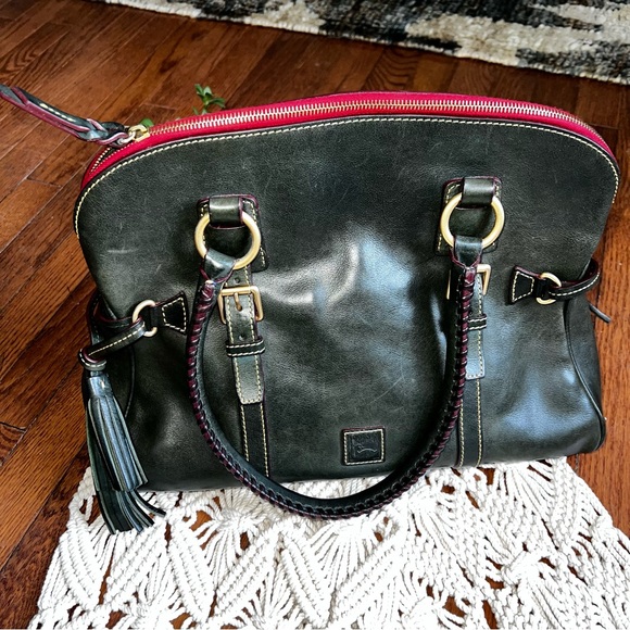 Rare Dooney & Bourke | Florentine Domed Buckle Satchel - Picture 3 of 15